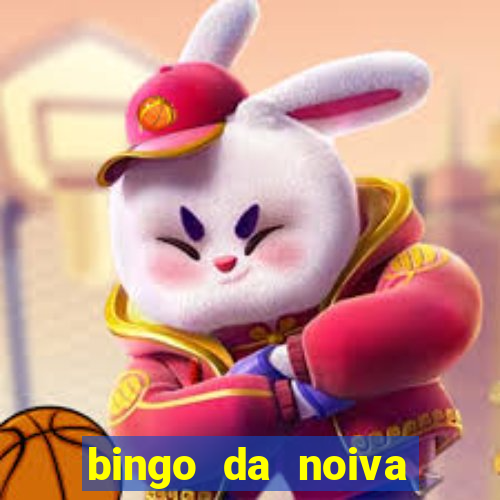 bingo da noiva para imprimir